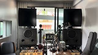 Test altec 2998at horn jbl 2630 bass EL 304 super treb fostex T925a [upl. by Namara524]