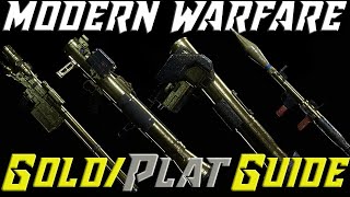 ALL LAUNCHERS GoldPlatinum Guide  Road to Damascus  Call of Duty Modern Warfare Tips amp Tricks [upl. by Efeek]