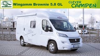 Wingamm Brownie 58 GL 2019 Kompakt durchdacht amp nicht ganz billig  TestReview  Clever Campen [upl. by Tecil]