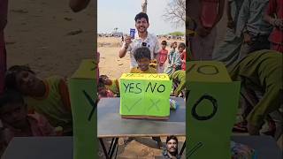 Yes or No Challenge  Hilarious Reactions amp Surprising Results 😂 Challenge shorts greenscreen [upl. by Burk]