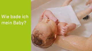 Tipps zum Baden 👶 🛁 Babys erste Tage ElternGuide der Privatklinik Goldenes Kreuz [upl. by Haleelahk479]