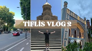 Vlog 13  Tiflis Kalesi amp Sülfür Hamamı  Vizesiz Tatil  Yeme İçme amp Gezi Rehberi  Tbilisi Tour [upl. by O'Doneven661]