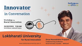 Full Session Rural Innovation Workshop  Day 3 Lokbharati University [upl. by Jemimah155]