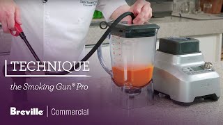 The Smoking Gun® Pro  Master the technique Smoking with a blender  Breville Commercial [upl. by Aneet925]