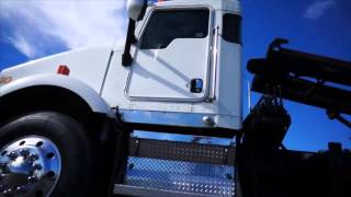 2007 Kenworth T800 Reeving Cable Roll Off [upl. by Aleron783]