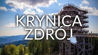 Top 5  Krynica Zdrój perła górskich uzdrowisk [upl. by Aidile]