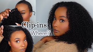 MOST NATURAL CURLY CLIPINS FOR 4C HAIR FT CURLSQUEEN  miss ola [upl. by Michiko413]