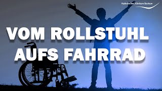 Vom Rollstuhl aufs Fahrrrad Eine neue Zelltherapie machts möglich [upl. by Takken]