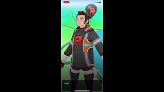 Team GO Rocket Leader Arlo balloon battle  Pokemon Go [upl. by Schlicher226]