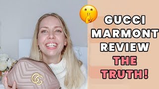 GUCCI MARMONT CAMERA BAG REVIEW  IS IT WORTH IT [upl. by Nanek73]