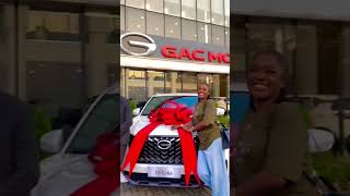 The moment Omoni Oboli received her brand new GAC Jeep gift pullupyoshorts OmoniOboli [upl. by Gavra]