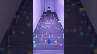 Ping Pong Ball Challenge Can You Catch The Ball In The CupFunnyfamily Partygames [upl. by Hephzibah]