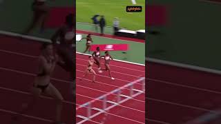 Jasmine CAMACHOQUINN 🇵🇷❤️❤️ 100m Hurdles — 1239 shorts athletics viral [upl. by Dunkin]