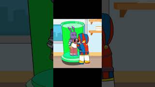 Bad Pomni Roblox The Amazing Digital Circus  Help Robot Jax  AZ robloxshorts pomni jax story [upl. by Hutner731]