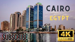 Cairo Amazing 4k drone footage  Egypt [upl. by Inobe]