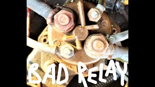 GLOW PLUG RELAY HOW TO DIAGNOSE amp REPLACE GLOW PLUG RELAY WHITE RODGERS 588 105111 FORD 73 DIESEL [upl. by Eima858]