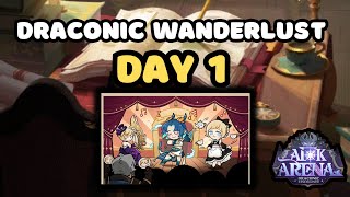 AFK ARENA  DRACONIC WANDERLUST DAY 1 [upl. by Aeriel]