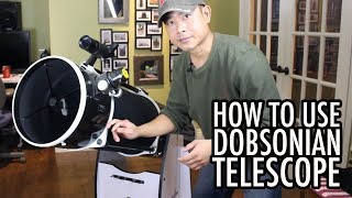 How to a Use Dobsonian Reflector Telescope [upl. by Saber575]