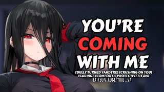 Bully Turns Yandere and Handcuffs You to Herself ♡ bully x willing listener ♡F4M ASMR Roleplay [upl. by Inan]