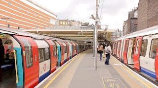 London Underground Local and Express Trains on the Jubilee and Metropolitan Lines  Part I [upl. by Etteloc]