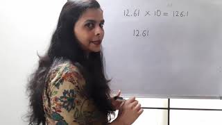 Multiplying Decimals by 10 1001000 in Hindi  Multiplication of Decimals For Class 5 [upl. by Ahsinrac]