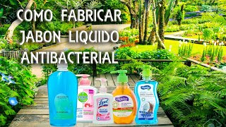 Jabón ANTIBACTERIAL Líquido para Manos [upl. by Llenahs]