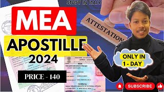 How to Get an MEA Apostille in India  HRD Attestation amp MEA Apostille  StepbyStep Guide study [upl. by Conger]