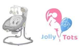 Tutorial on how to use Joie Serina Swivel Swing Setup and Demo Jolly Tots [upl. by Enniotna]