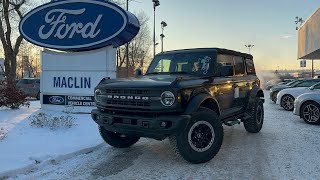 2023 Ford Bronco Black Diamond Sasquatch [upl. by Tijnar908]