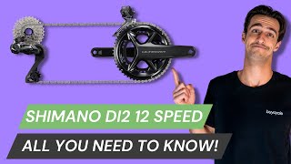 Shimano DI2 12 Speed amp All You NEED To Know  Battery Check Shifting Modes Indexing amp ETube App [upl. by Eenrahc]