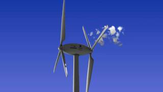 Double Bladed Wind Turbine by TWPC [upl. by Aroved]