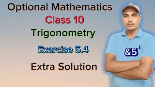 Extra Solution of TrigonometryConditional IdentitiesClass 10 [upl. by Alleiram]