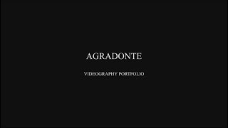 AGRADONTE VIDEOGRAPHY PORTFOLIO SHORT [upl. by Josephine]