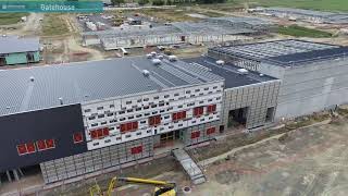 Aerial shots of the Waikeria Prison Redevelopment [upl. by Llevel892]