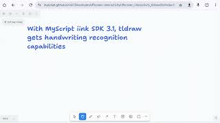 Handwriting recognition in tldraw [upl. by Block]