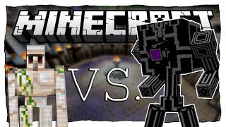 EISENGOLEM VS ROBOGUNNER  Minecraft Eisengolem vs Monster • 46  Ore Spawn Mod [upl. by Herzberg]