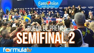 Semifinal 2 Rueda de prensa de los ganadores  Eurovisión 2018 [upl. by Kathie]