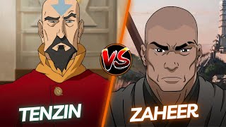 Tenzin vs Zaheer  Who Wins  AVATAR [upl. by Romeo]