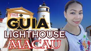 The GUIA LIGHTHOUSE in Macau [upl. by Ertnod]