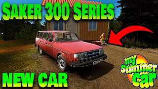 Saker 300 Series NEW DRIVABLE CAR I My Summer Car [upl. by Agler]