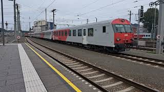 Breitstellung des D17003 Salzburg Hbf Wien Hbf am 08092024 [upl. by Dusen]