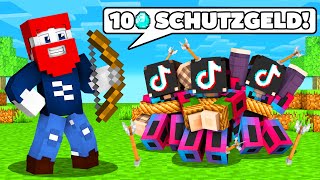 ICH ERPRESSE den TIKTOK CLAN  Minecraft Helden [upl. by Nevar]