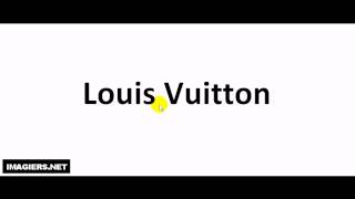 法语发音  Louis Vuitton [upl. by Harald]