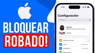 Cómo BLOQUEAR un iPhone ROBADO Guía Completa [upl. by Akirderf]