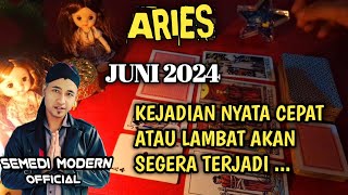 Aries Juni 2024 hari ini pembahasan terlengkap tentang hidup mu [upl. by Aslehc151]