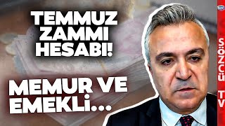 Memur SSK BağKur Emekli Zam Oranında Net Hesap Özgür Erdursun Temmuz Zammını Hesapladı [upl. by Othello]