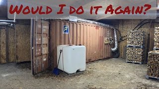 Firewood Kiln Heated by Outdoor Wood Boiler My Review [upl. by Seibold762]