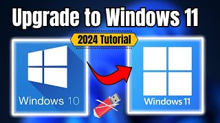 Upgrade Windows 10 to Windows 11 for FREE  in 2024 3 Methods [upl. by Gambrell]