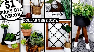 6 NEW DIYs HOME DECOR  DOLLAR TREE DIYs  Anthropologie amp West Elm Inspired [upl. by Aynotan94]