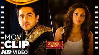 Nautanki Saala Movie Clip 10 quotChamatkar Ho Gayaquot Ayushmann Khurrana Kunaal Roy Pooja Salvi [upl. by Theda]